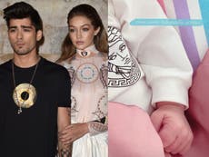 Gigi Hadid shares photo of baby daughter with gift from Taylor Swift