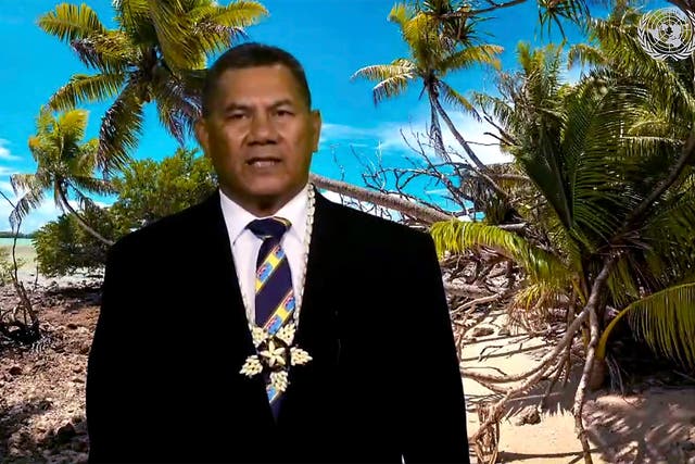 UN General Assembly Tuvalu