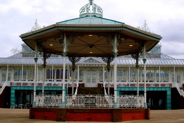 Isla Gladstone Conservatory, in Liverpool, where the live music event was shut down by police