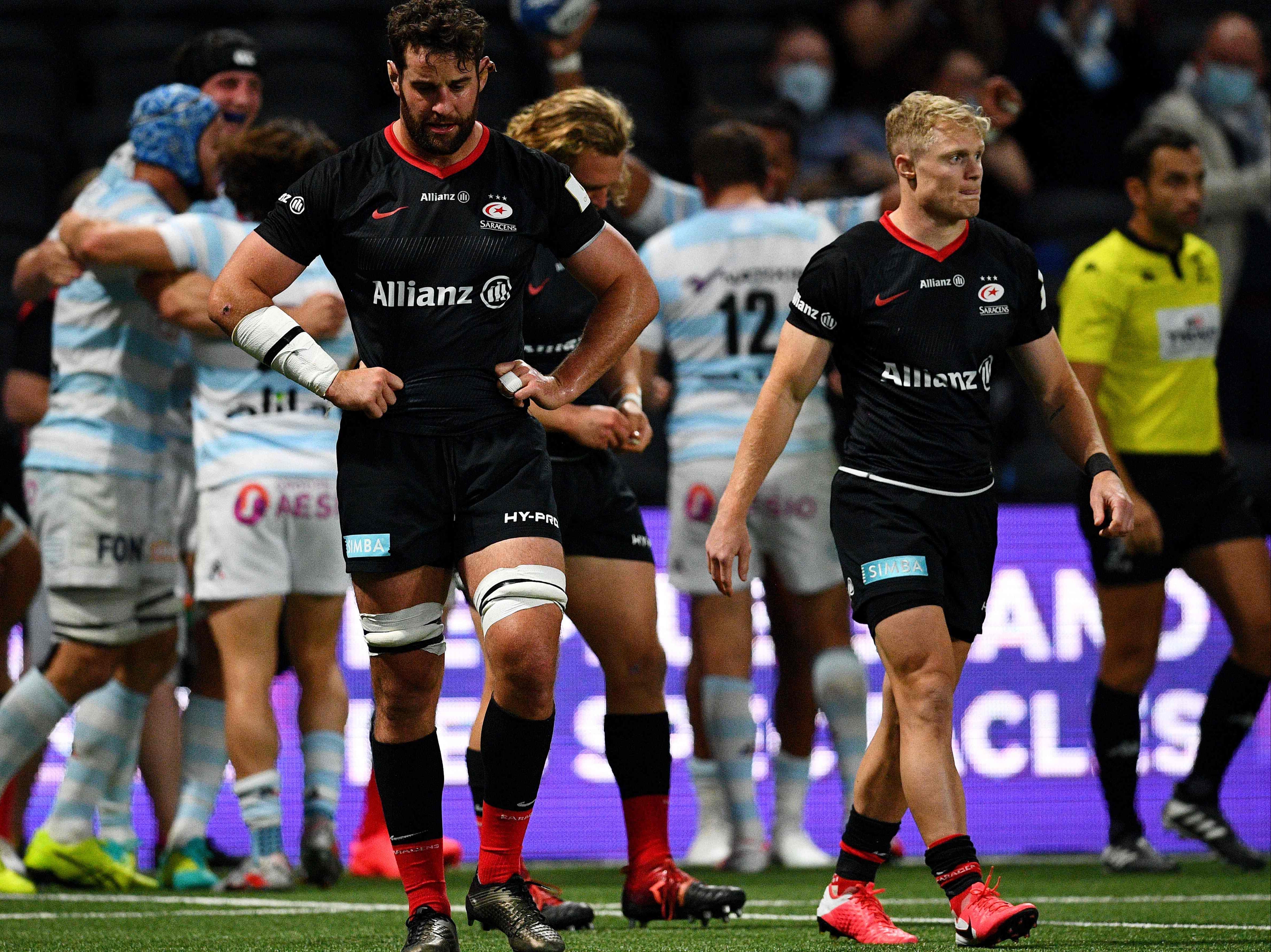 It was a disappointing day for Saracens
