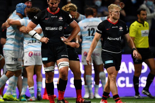 It was a disappointing day for Saracens