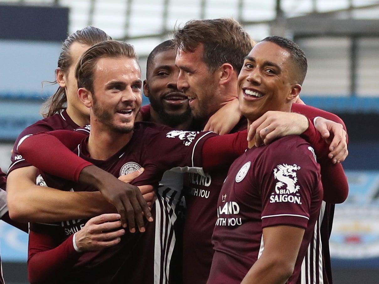 Man City Vs Leicester Result Premier League Final Score Goals And Report The Independent