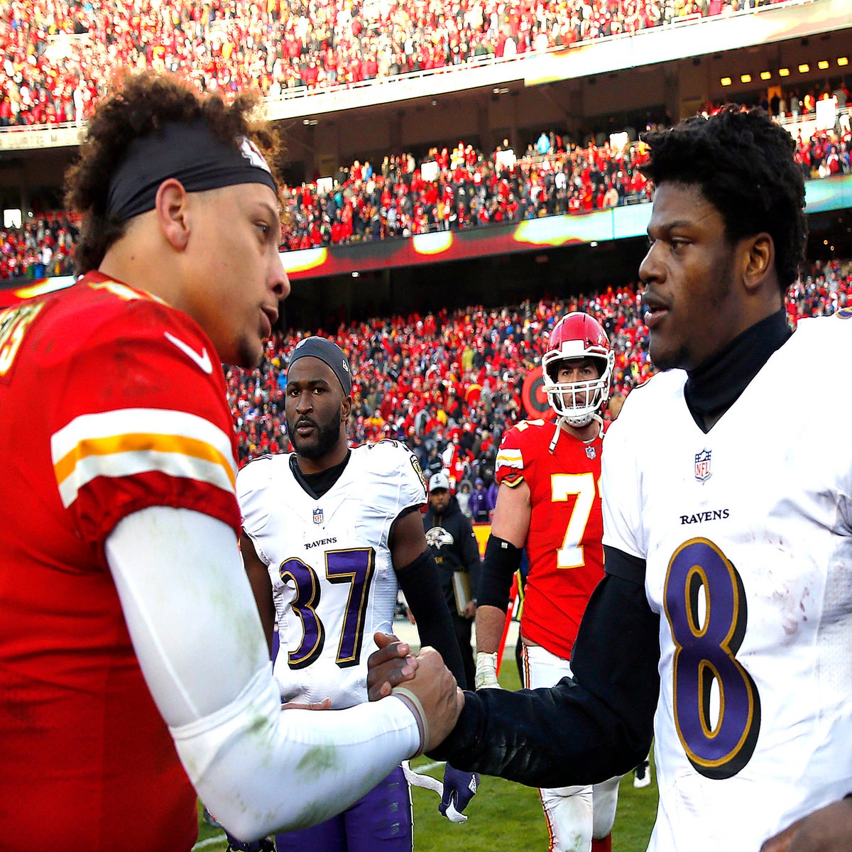 Lamar Jackson says he'd wear No. 1 if he ever changed jersey number