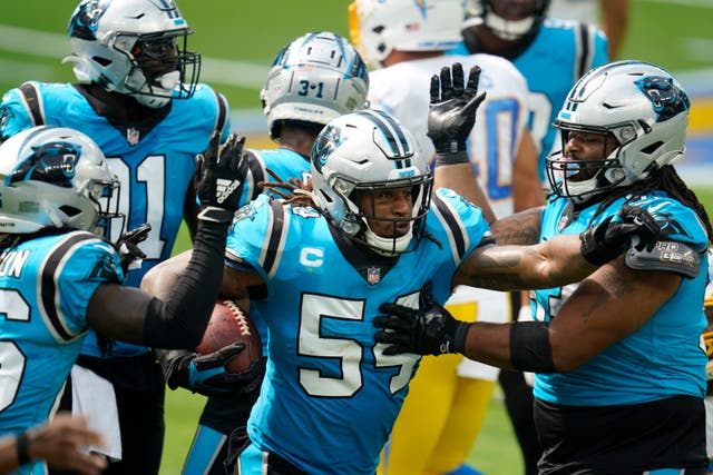 Panthers Chargers Football