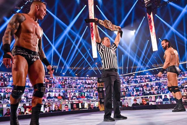 Drew McIntyre battles rival Randy Orton