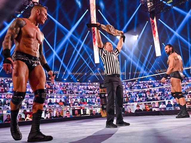 Drew McIntyre battles rival Randy Orton