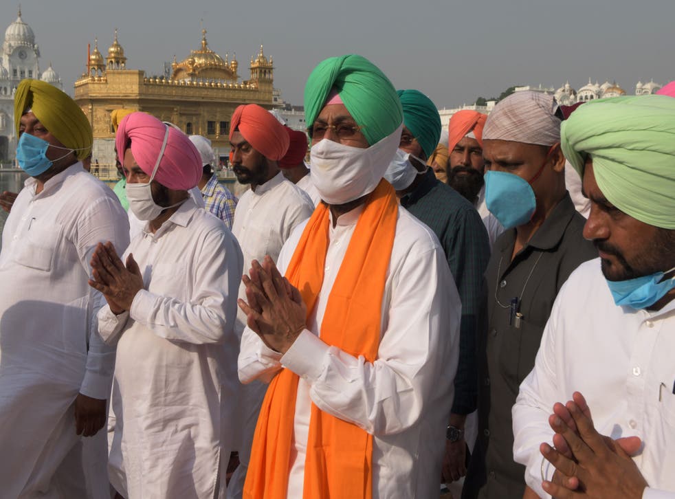 Pratap Singh Bajwa, miembro del parlamento de India.