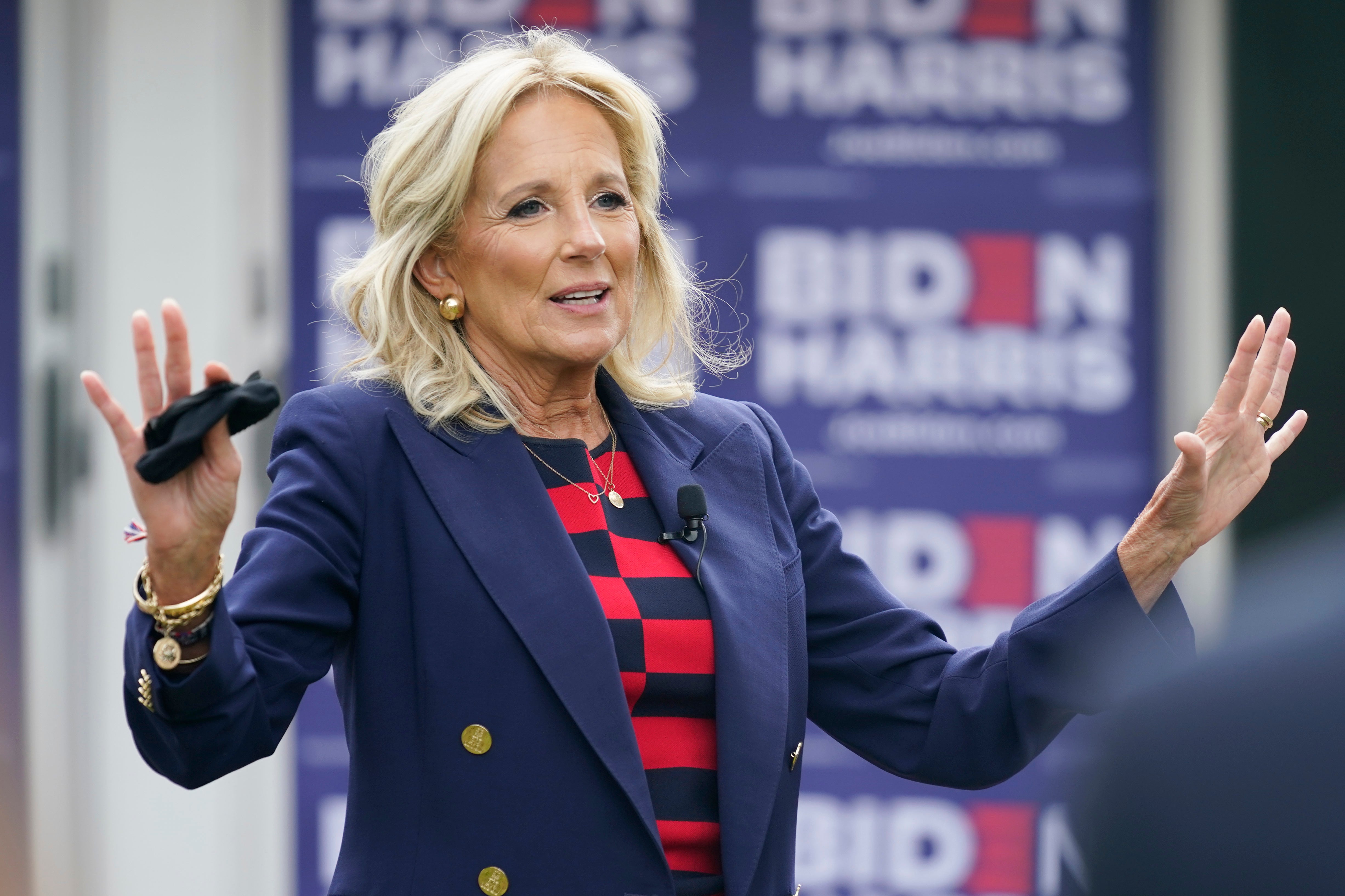 Jill Biden, wife to the Democratic presidential nominee, disputes 'gaffe' claims