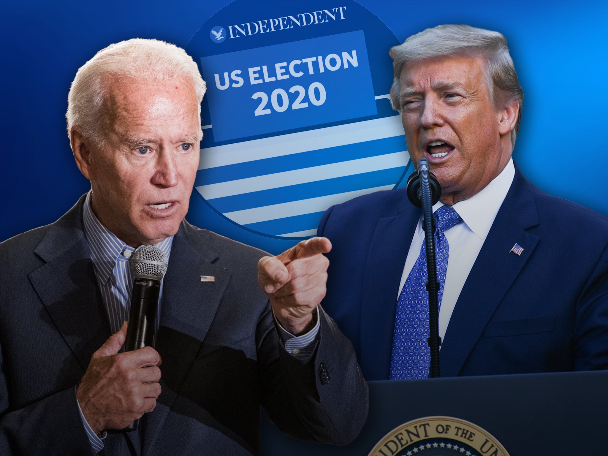 US presidential debate: The questions Trump and Biden need to answer | The  Independent