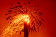 New California fire scorches wine country near San Francisco