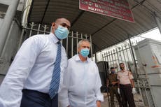 Captain of fire-stricken ship barred from leaving Sri Lanka