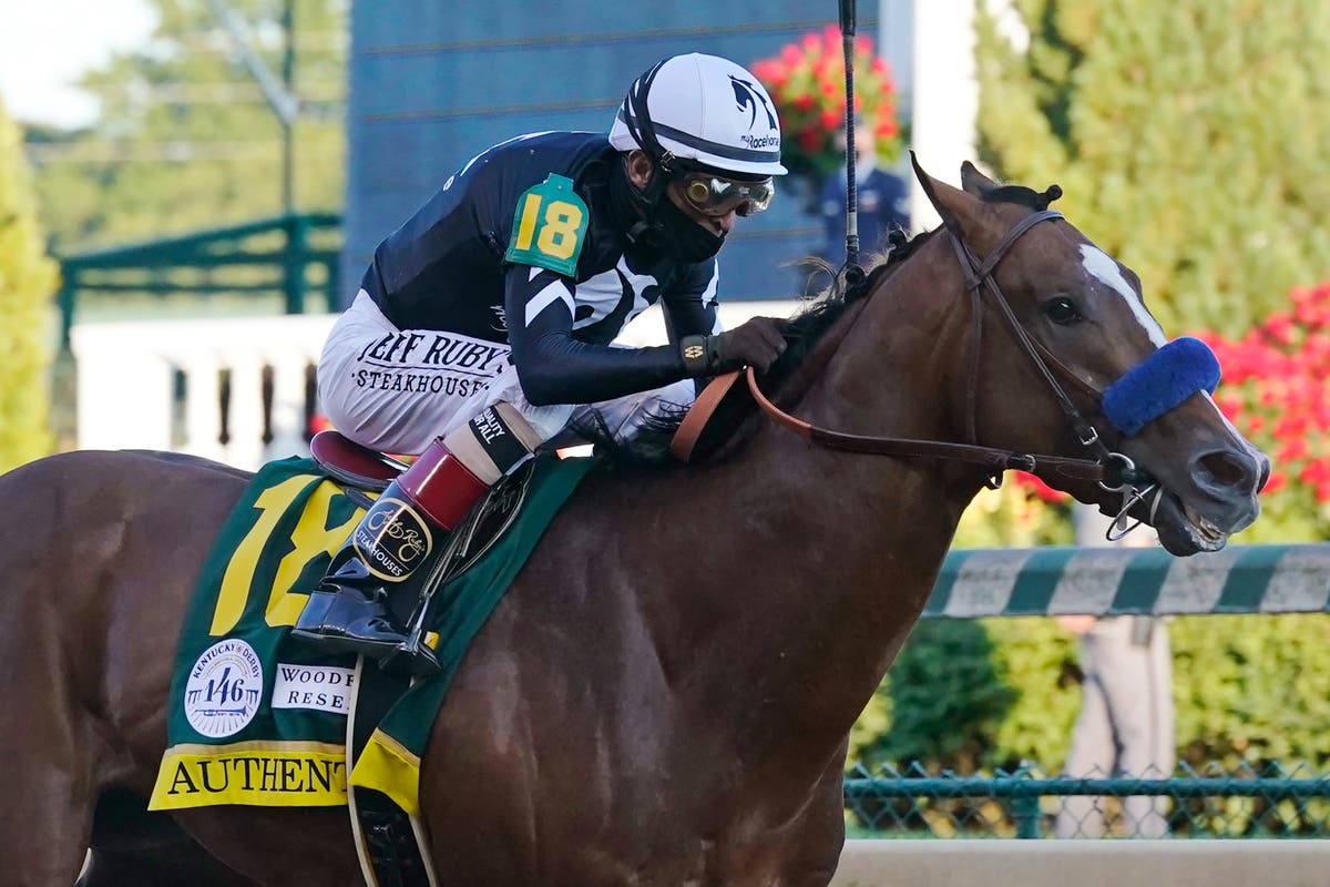 Authentic set as 95 favorite at masked Preakness draw Preakness