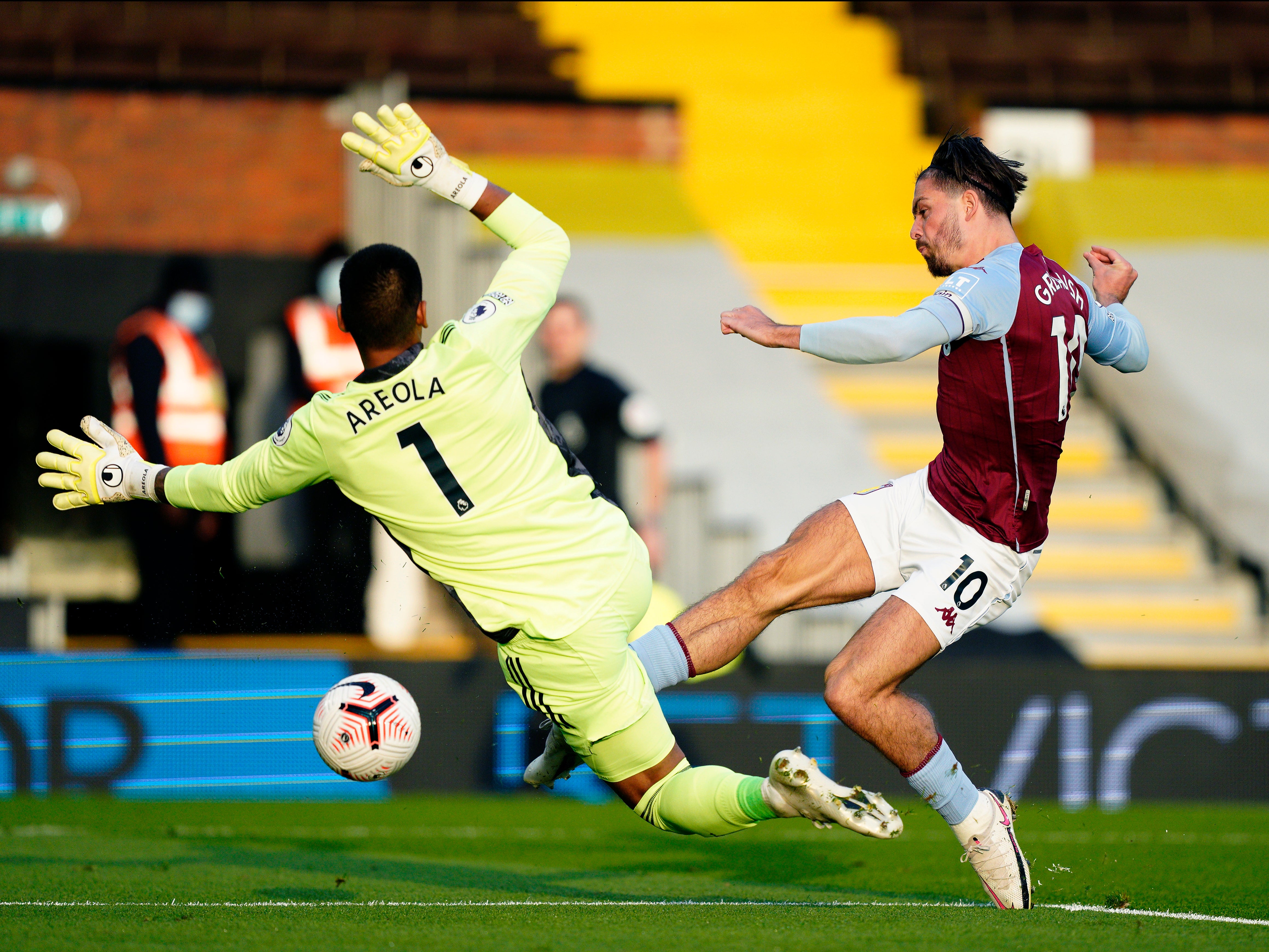Jack Grealish scores Aston Villa's opener