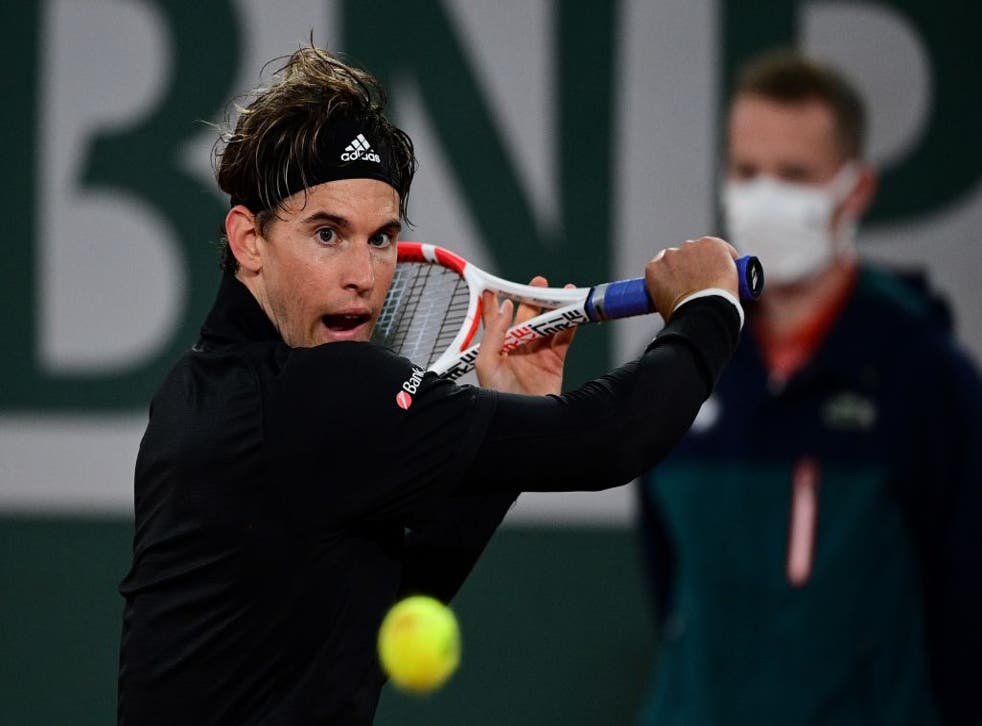 El austriaco no tuvo problemas en su debut en Roland Garros.