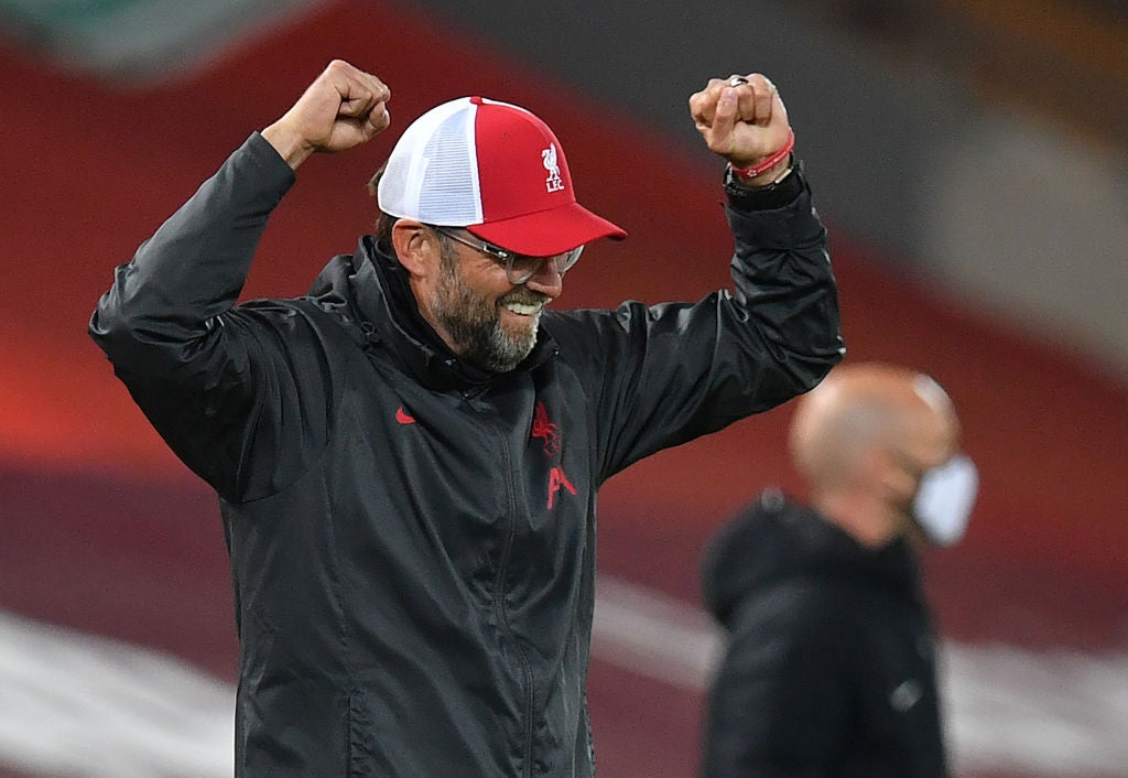 Jurgen Klopp had praise for his Liverpool side