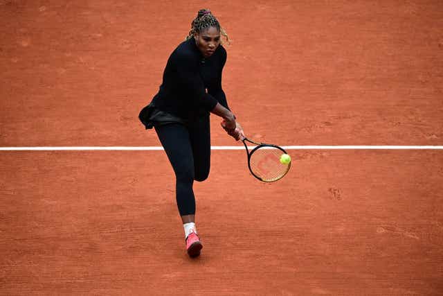 Serena Williams brilló en la primera ronda de Roland Garros.