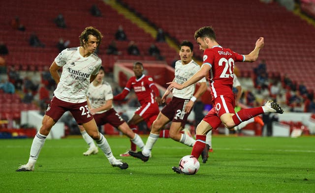 Diogo Jota se estrenó como refuerzo del Liverpool con un gol.