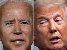 Biden and Trump set for Florida showdown with dueling rallies