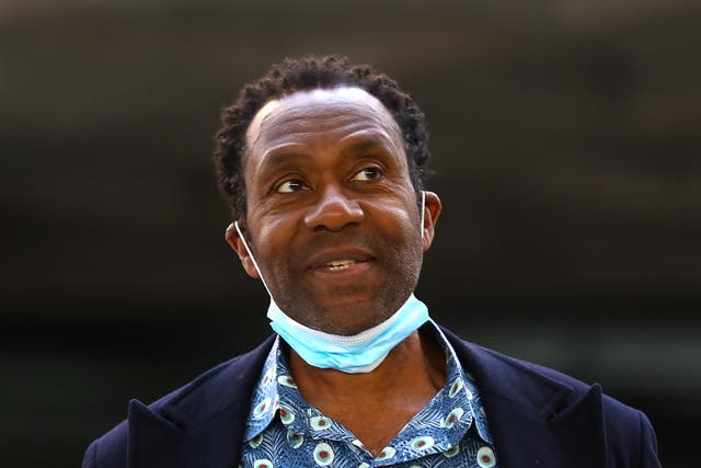 Sir Lenny Henry attends an event to raise funds to support jobs across the Arts at The National Theatre, 1 September 2020