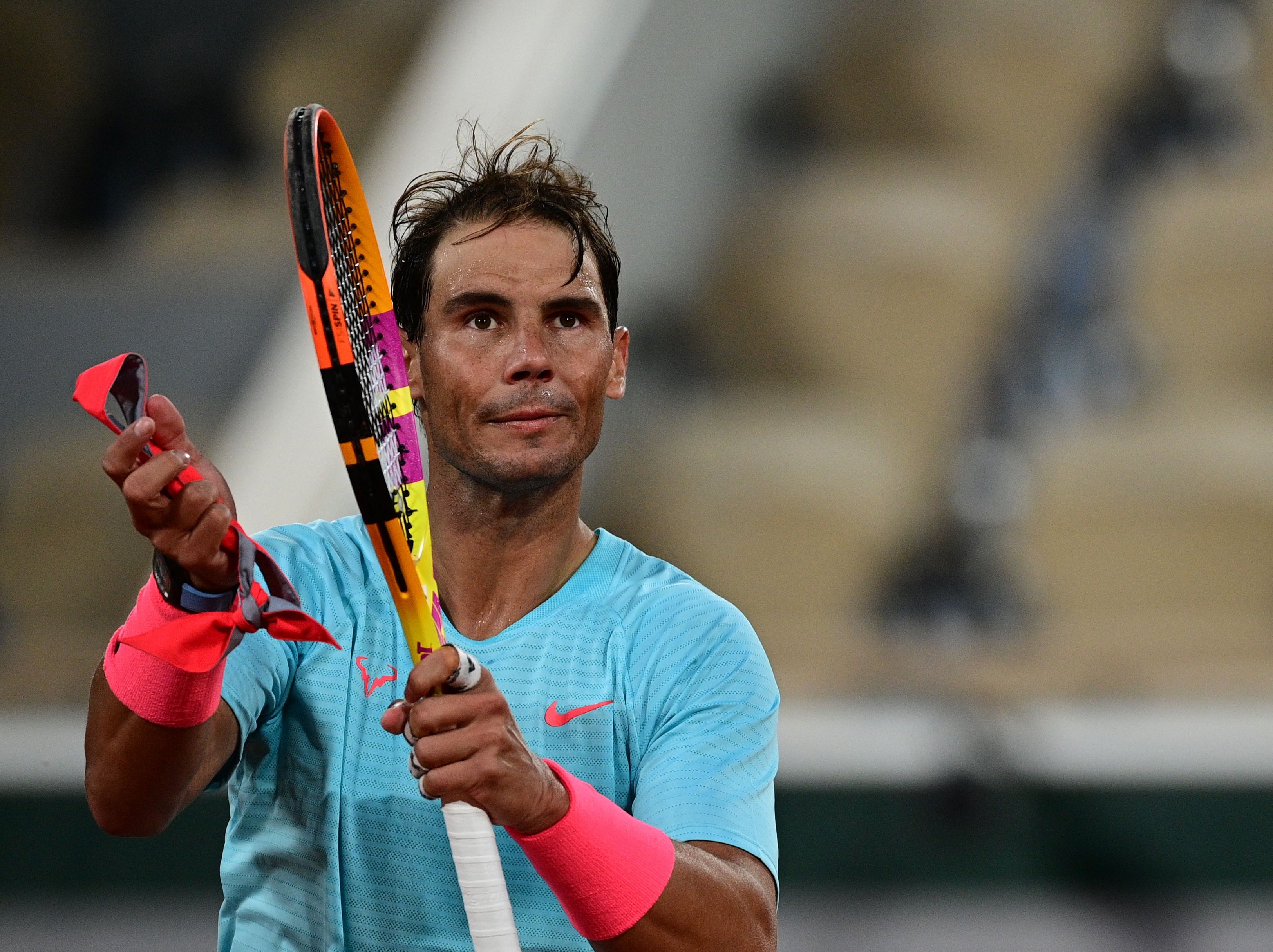 Rafael Nadal is bidding for a record-extending 13th French Open crown