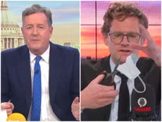 Piers Morgan condemns talkRADIO host Mark Dolan for cutting up face mask: ‘People may die because he did that’