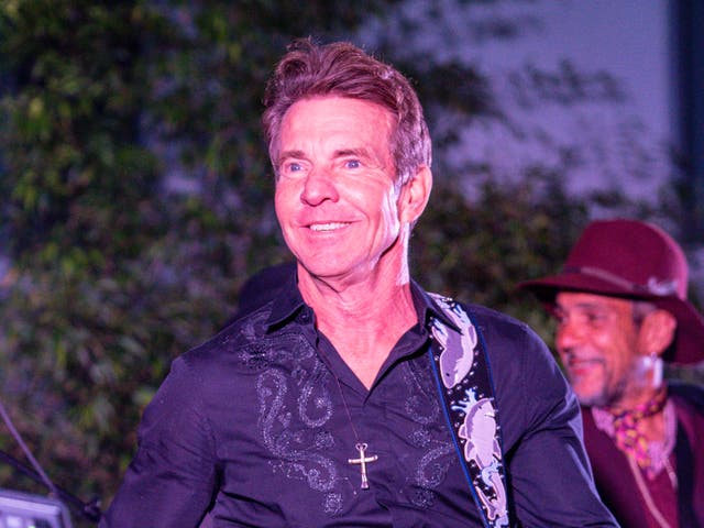 Dennis Quaid performs at the Sunset Marquis, West Hollywood on 8 February, 2020