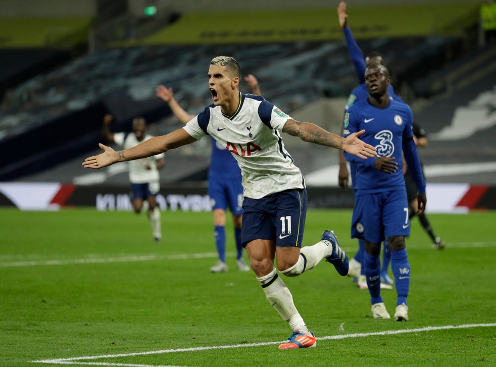 Tottenham knock Chelsea out of Carabao Cup after Mason Mount’s penalty