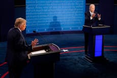 Biden attacks Trump’s coronavirus response at presidential debate