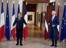 Macron: Europe should talk with Russia to enhance security