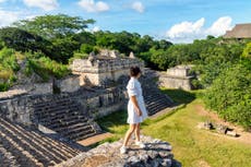 Influencers kicked out of Mayan ruins in Mexico after refusing to wear masks