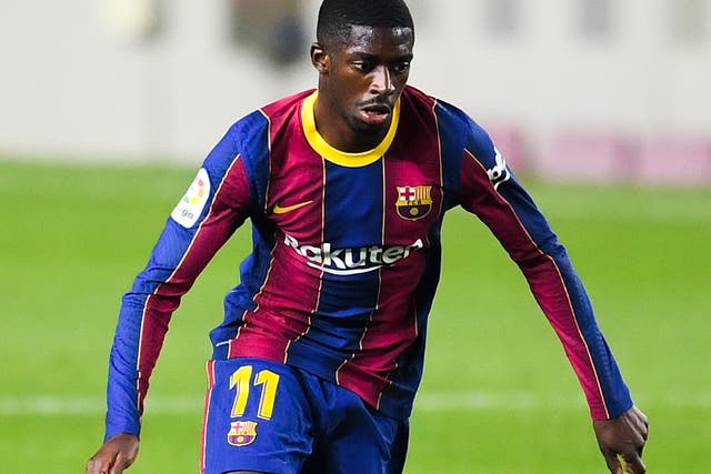 Barcelona forward Ousmane Dembélé