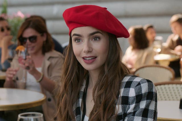 Lily Collins plays the ambitious twentysomething from Chicago in Emily in Paris