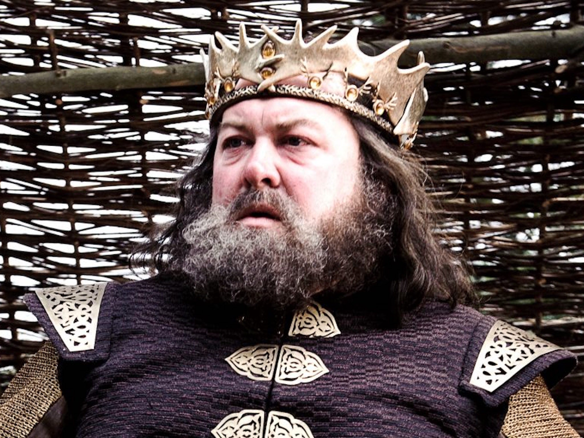 Mark Addy as Robert Baratheon in ‘Game of Thrones’