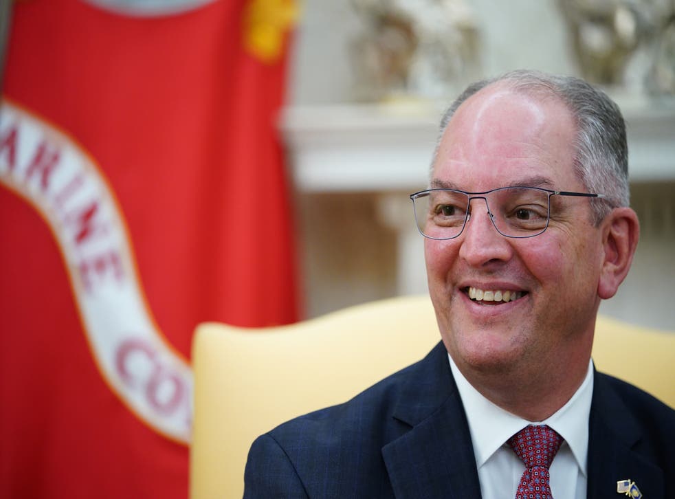 Gobernador John Bel Edwards.