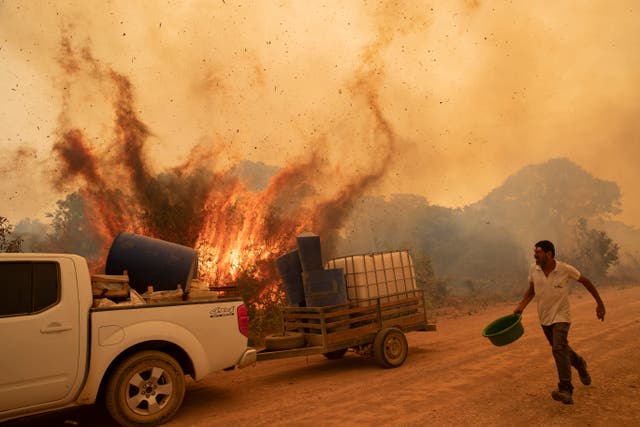 Brazil Pantanal Wildfires