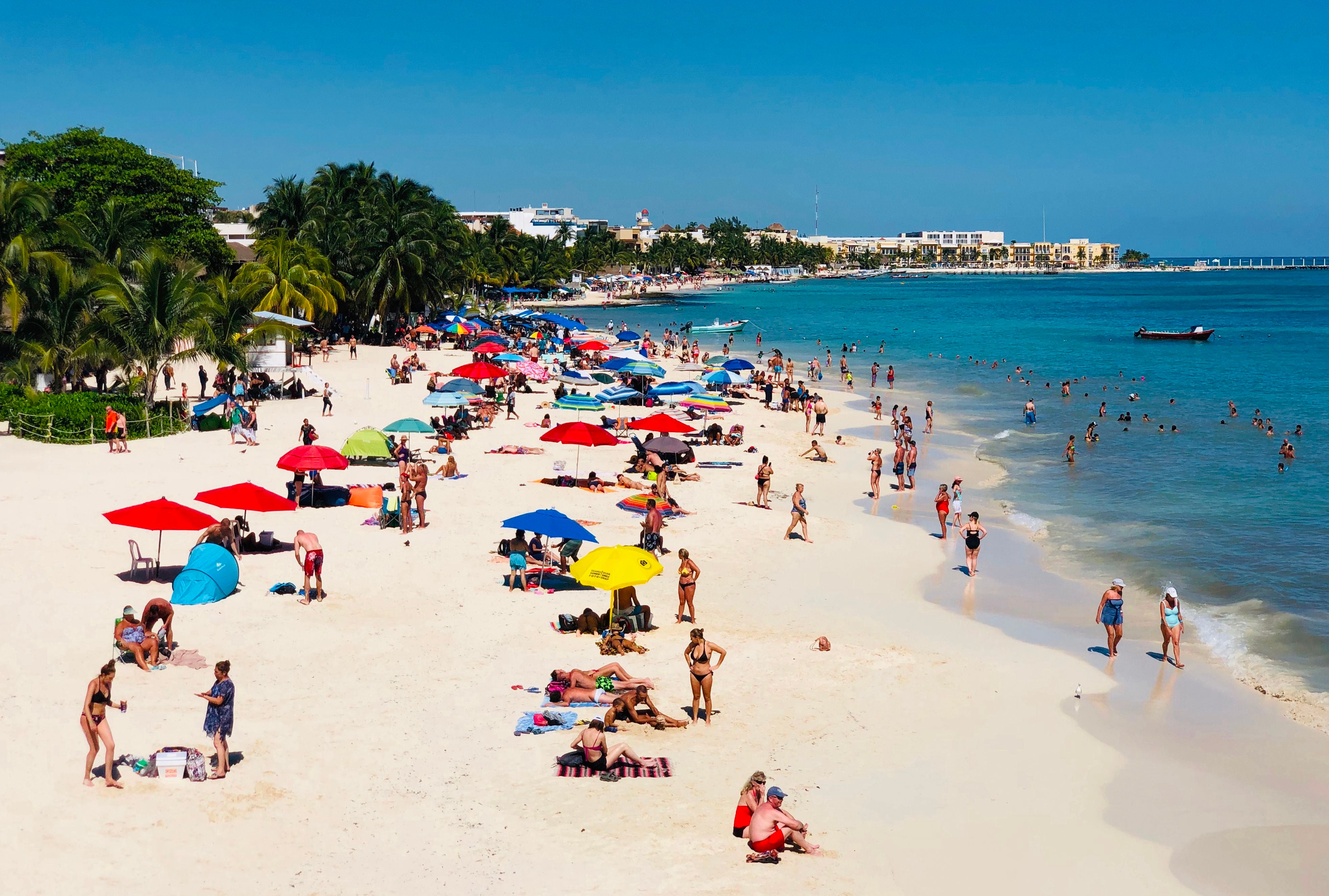 Playa del Carmen, Quintana Roo, México.