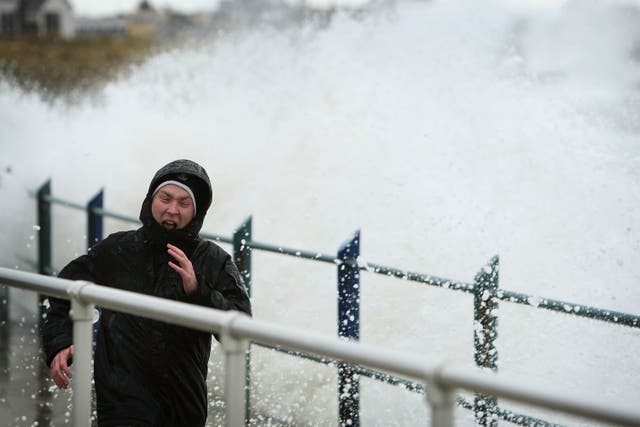 Parts of England will see well over half a month's rainfall on Friday