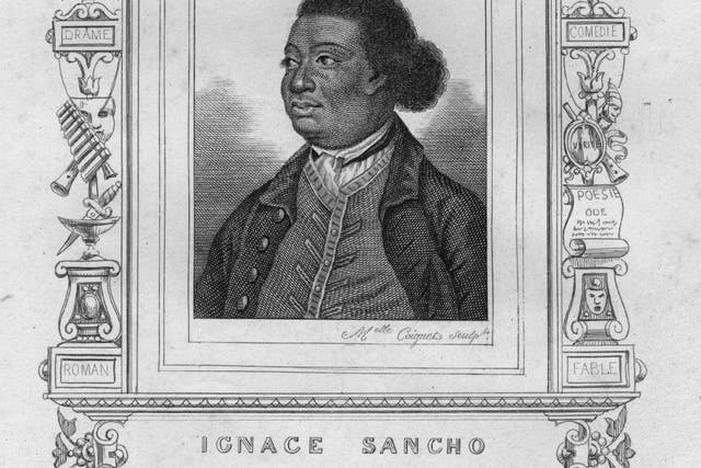 An illustration of Sancho from his days as an author and musician