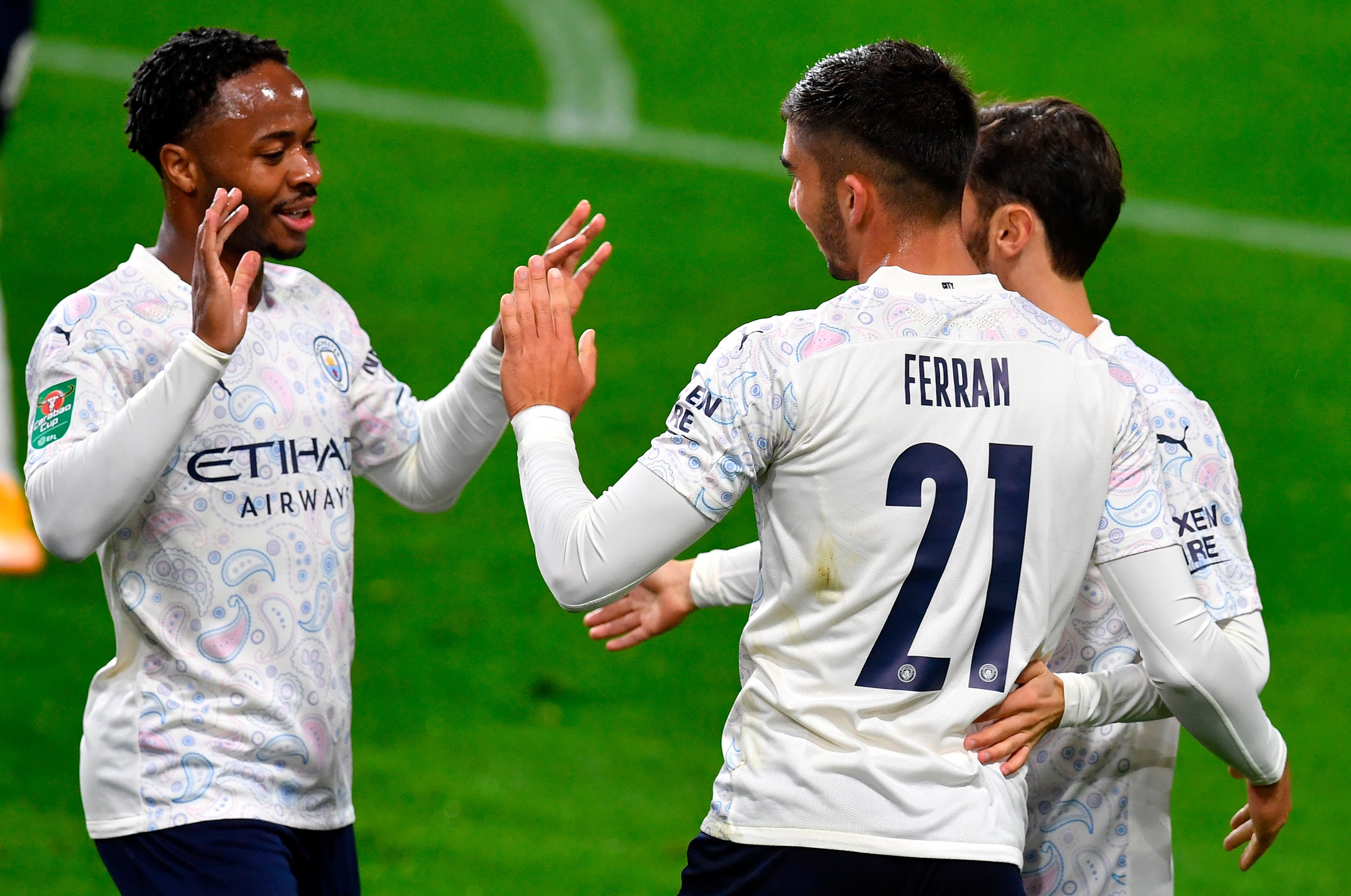Pep Guardiola delighted with Raheem Sterling and Ferran Torres after ...