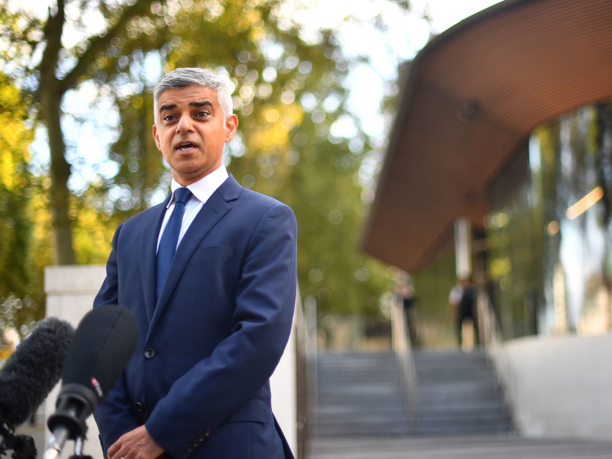 London mayor Sadiq Khan is at war with the prime minister over calls for fare hikes and an extension of the congestion zone
