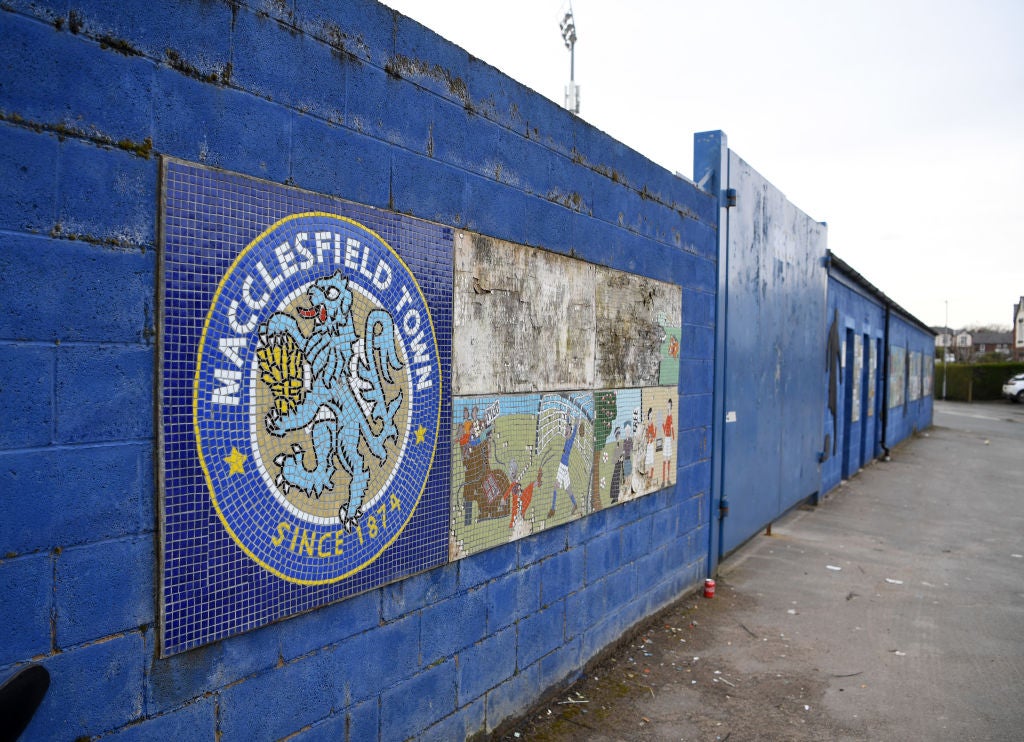 Macclesfield Town fans hope there is a future for football at Moss Rose