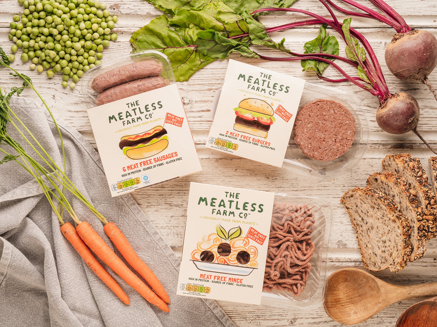 Since its launch in 2016, Meatless Farm has secured distribution deals in all four major UK supermarket chains