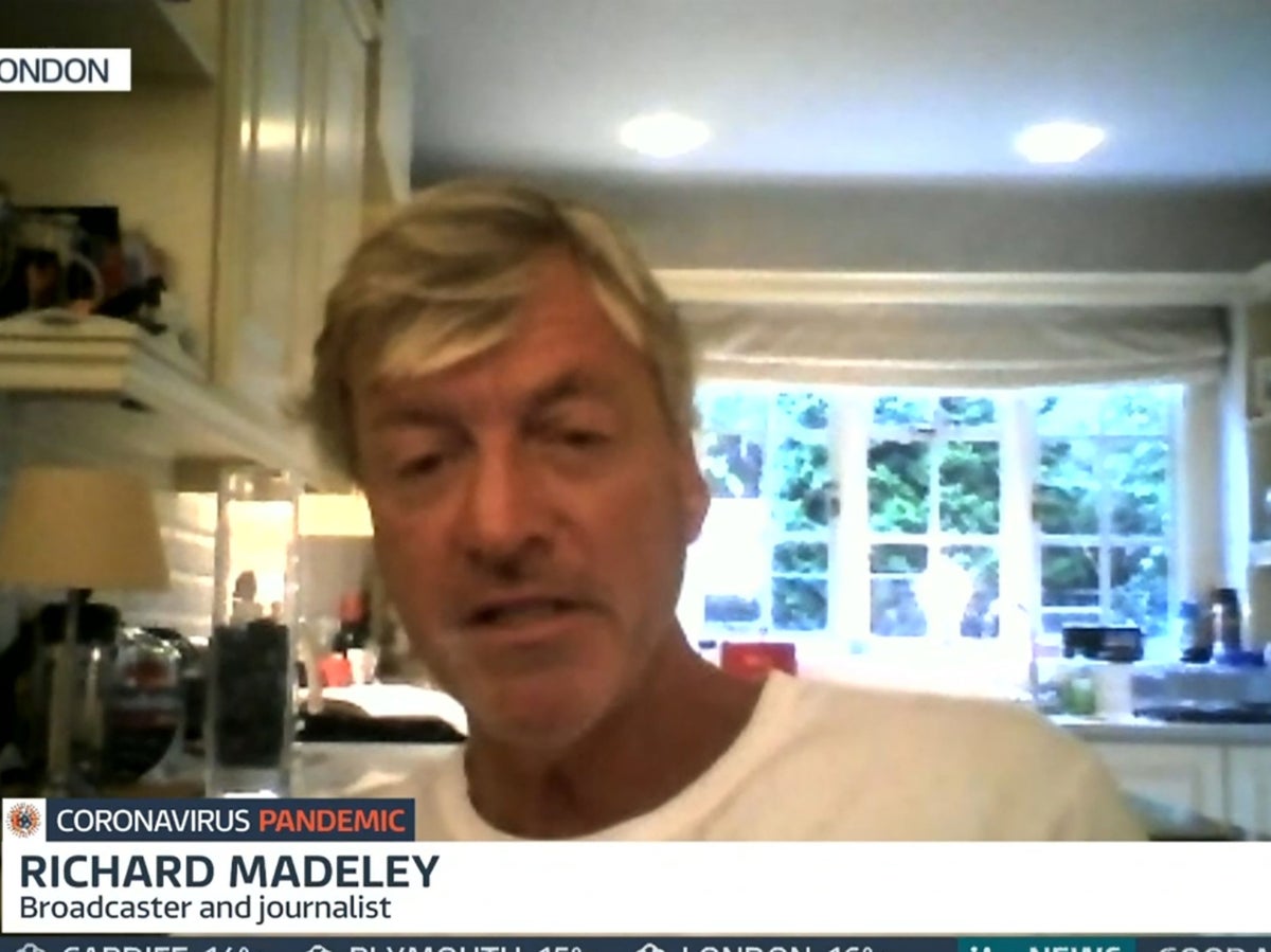 Richard Madeley Condemned For Anti Lockdown Comments On Good Morning Britain The Independent