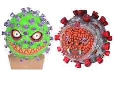 Amazon removes coronavirus Halloween masks from sale