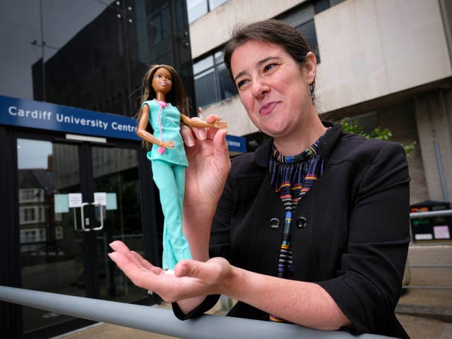Doctor Sarah Gerson, neuroscientist and senior lecturer at Cardiff University, headed the research into the benefits of children playing with dolls