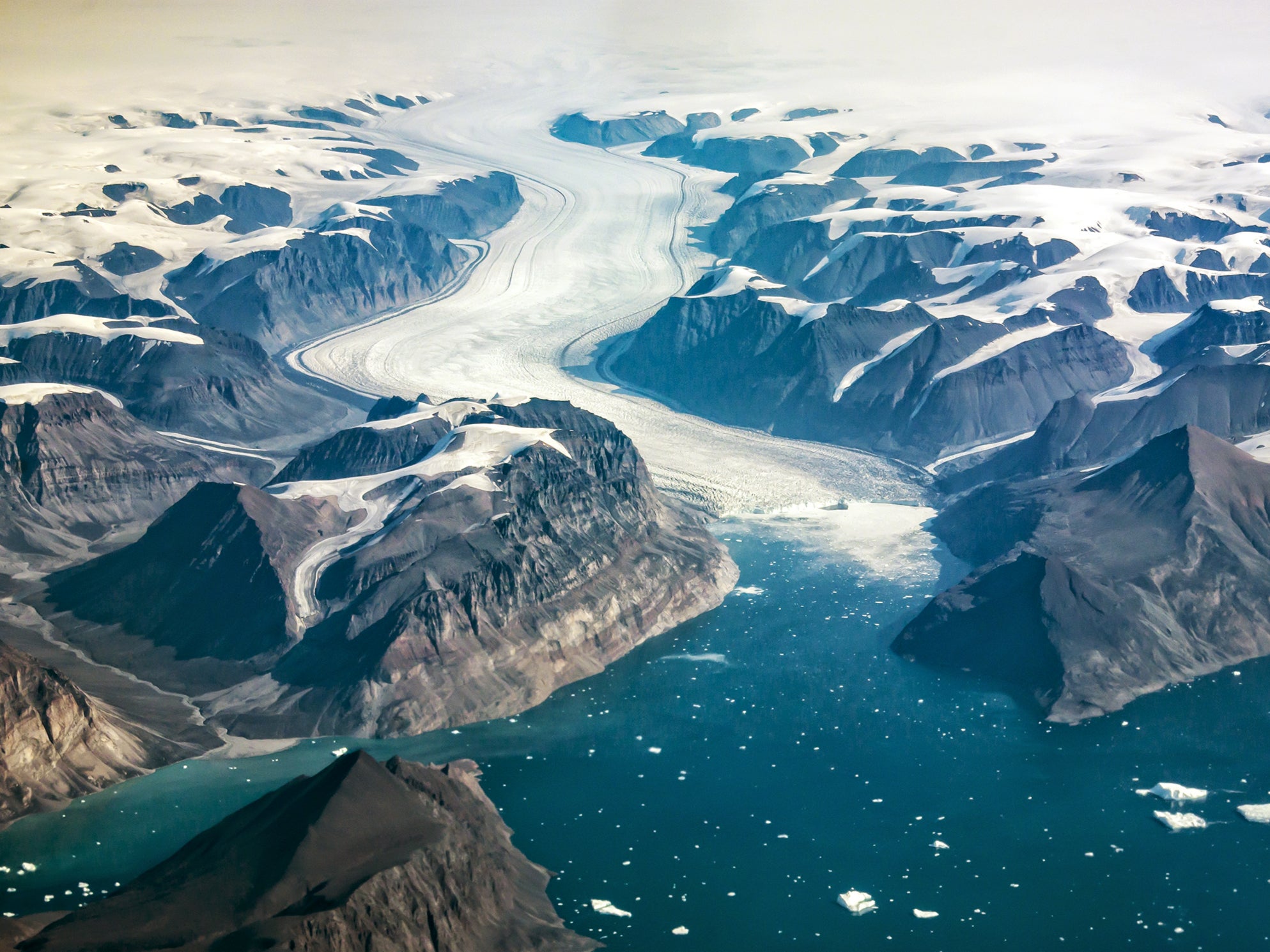 Greenland's ice sheet is melting at an unprecedented rate, detailed new modelling has revealed