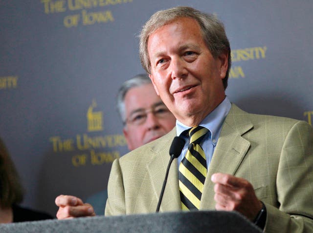University of Iowa President Retires