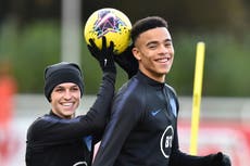 England squad: Phil Foden and Mason Greenwood dropped as Gareth Southgate calls up uncapped trio