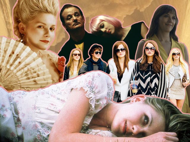 Sofia’s choice: (clockwise from centre top) ‘Lost in Translation’, ‘On the Rocks’, ‘The Bling Ring’, ‘The Virgin Suicides’ and ‘Marie Antoinette’