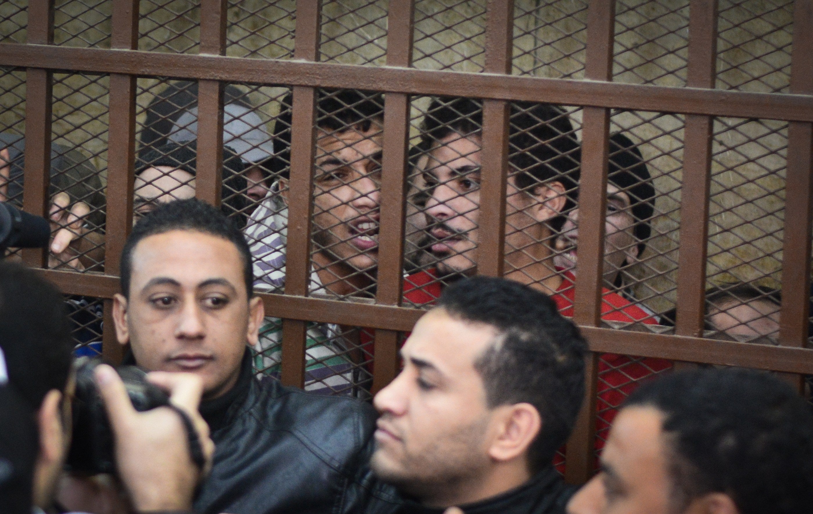 Twenty-six men accused of 'debauchery' are imprisoned in Cairo